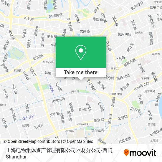 上海电物集体资产管理有限公司器材分公司-西门 map