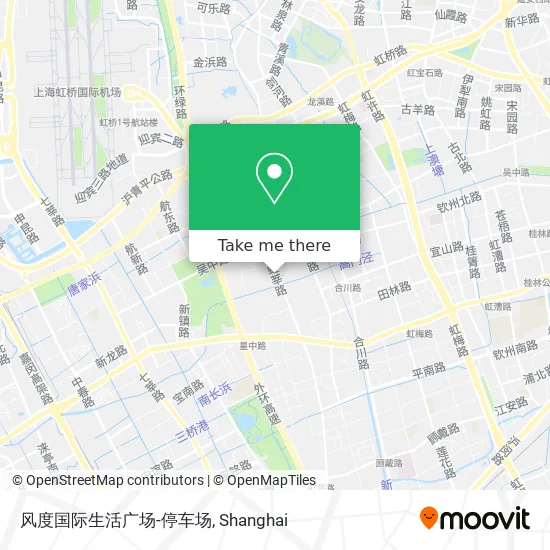 风度国际生活广场-停车场 map