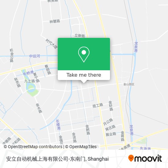 安立自动机械上海有限公司-东南门 map