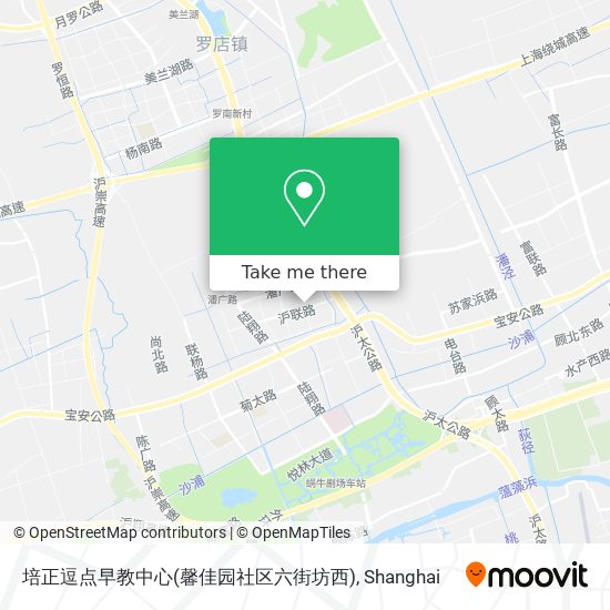 培正逗点早教中心(馨佳园社区六街坊西) map