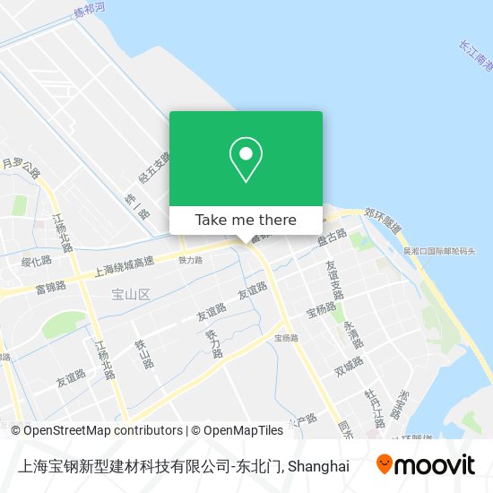 上海宝钢新型建材科技有限公司-东北门 map