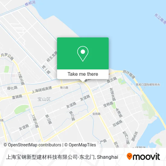 上海宝钢新型建材科技有限公司-东北门 map
