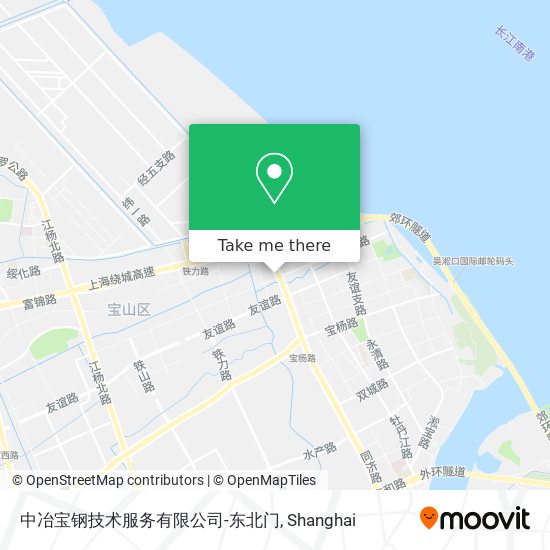 中冶宝钢技术服务有限公司-东北门 map