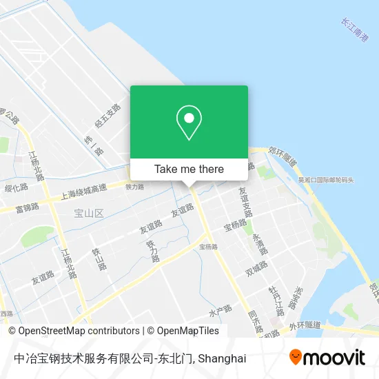 中冶宝钢技术服务有限公司-东北门 map