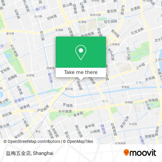 益梅五金店 map