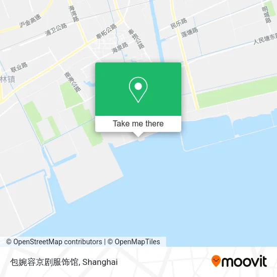 包婉容京剧服饰馆 map