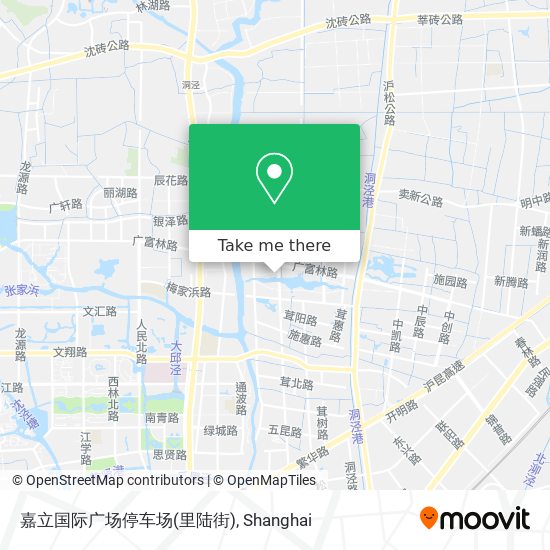嘉立国际广场停车场(里陆街) map