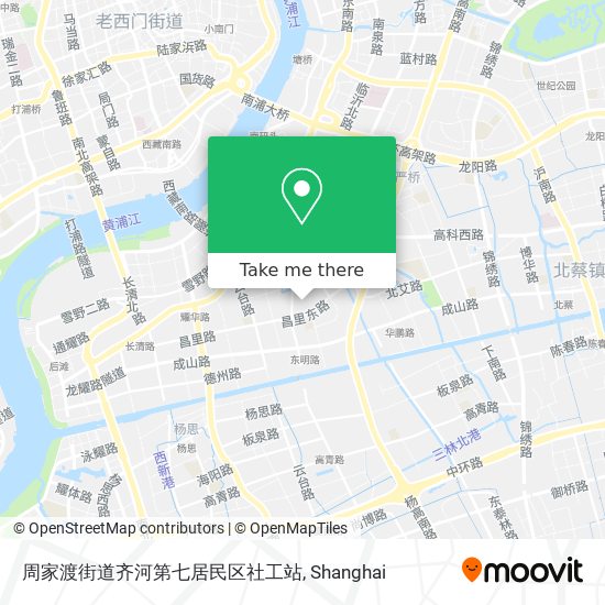 周家渡街道齐河第七居民区社工站 map