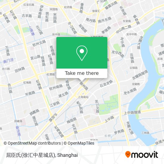 屈臣氏(徐汇中星城店) map