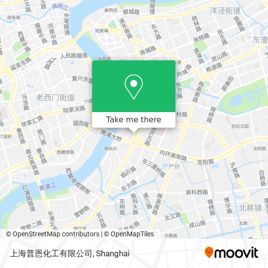 上海普恩化工有限公司 map