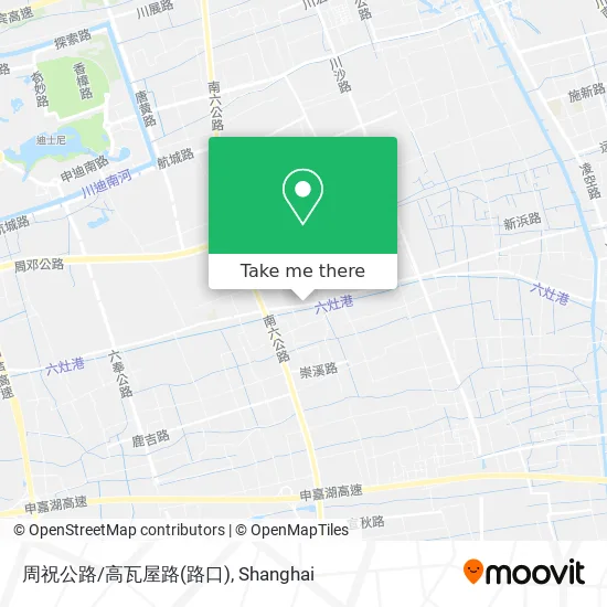 周祝公路/高瓦屋路(路口) map