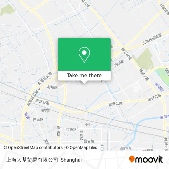上海大基贸易有限公司 map
