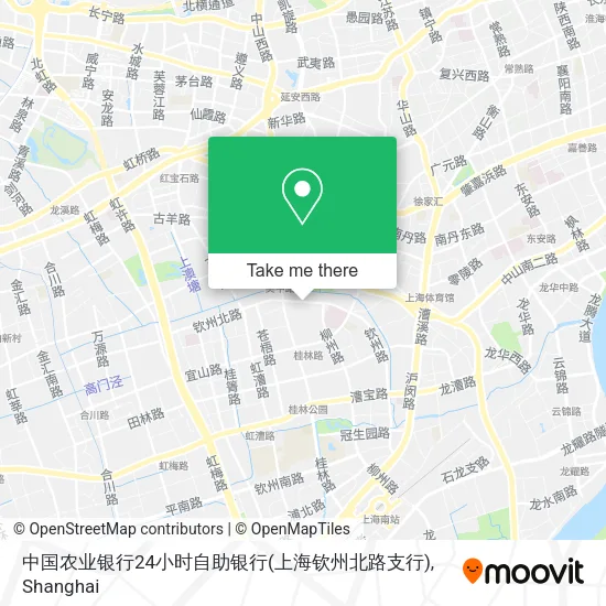 中国农业银行24小时自助银行(上海钦州北路支行) map