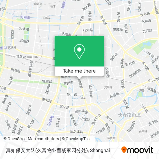 真如保安大队(久富物业曹杨家园分处) map