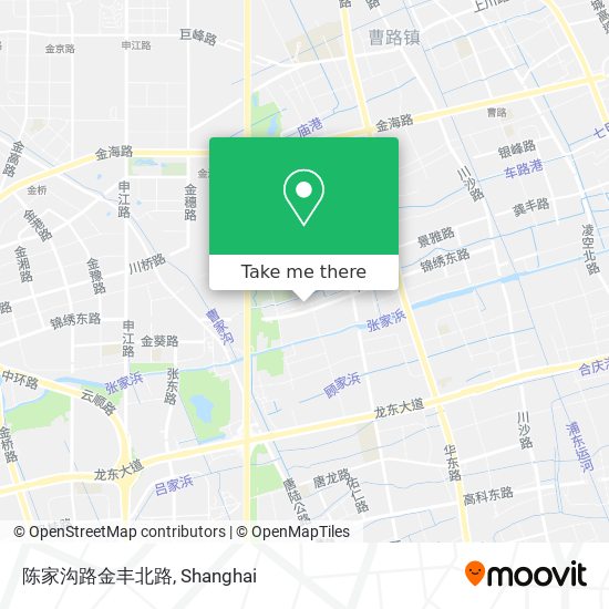 陈家沟路金丰北路 map