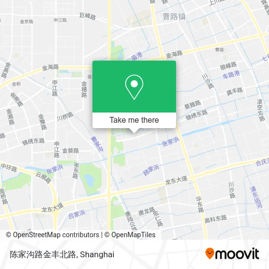 陈家沟路金丰北路 map