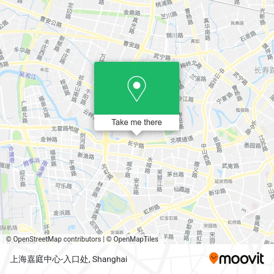 上海嘉庭中心-入口处 map