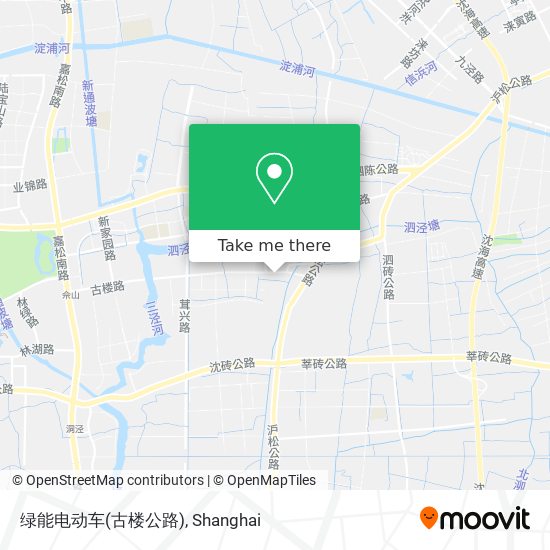 绿能电动车(古楼公路) map