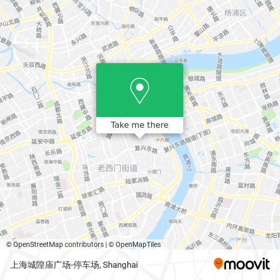 上海城隍庙广场-停车场 map