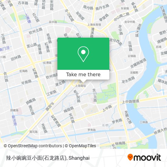 辣小豌豌豆小面(石龙路店) map