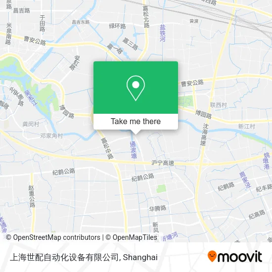 上海世配自动化设备有限公司 map