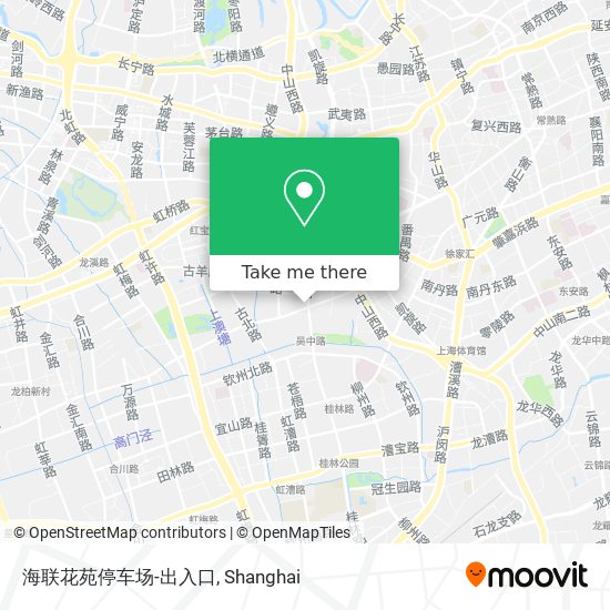海联花苑停车场-出入口 map