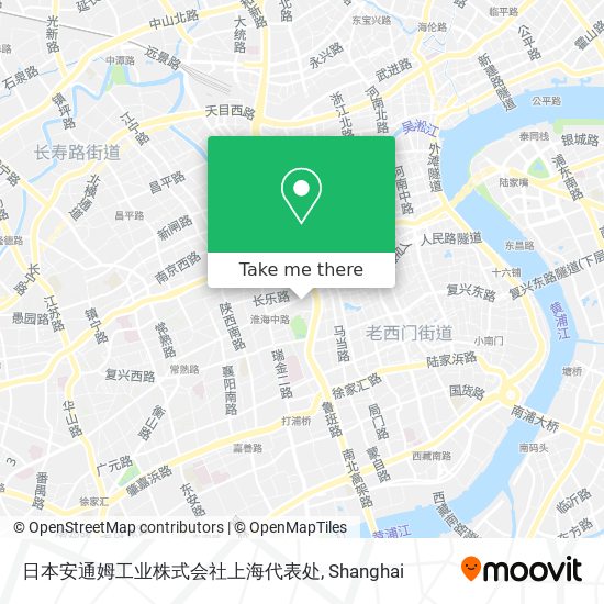 日本安通姆工业株式会社上海代表处 map