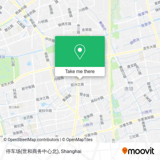 停车场(世和商务中心北) map