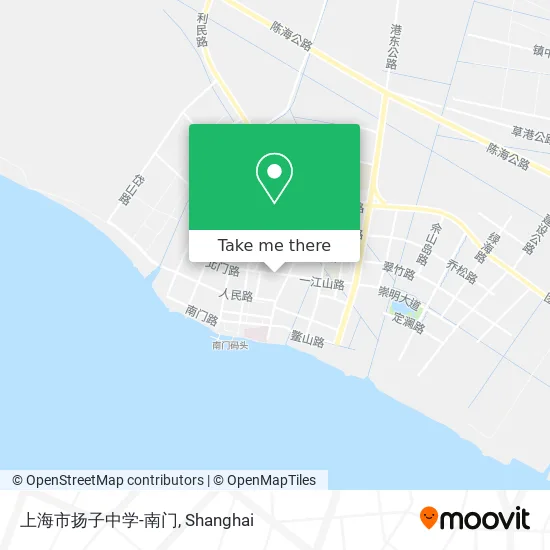 上海市扬子中学-南门 map