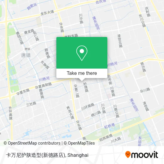卡万尼护肤造型(新德路店) map