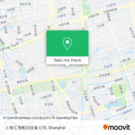 上海汇海船泊设备公司 map
