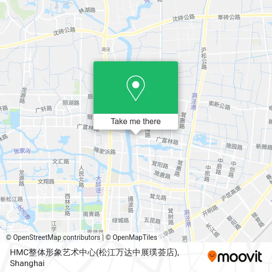 HMC整体形象艺术中心(松江万达中展璞荟店) map