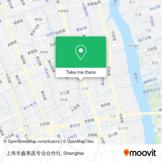 上海羊鑫果蔬专业合作社 map
