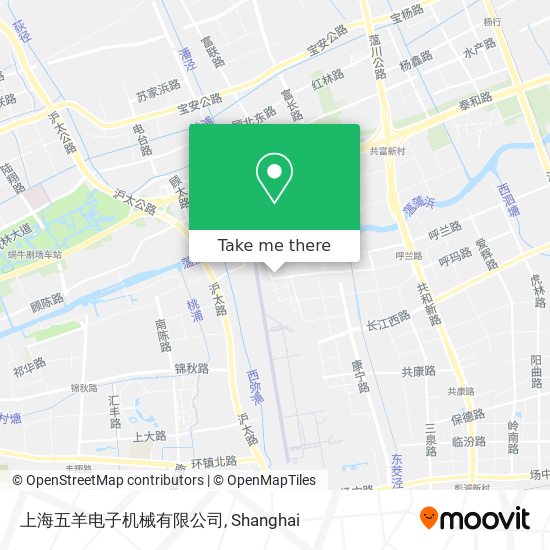 上海五羊电子机械有限公司 map