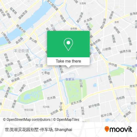世茂湖滨花园别墅-停车场 map