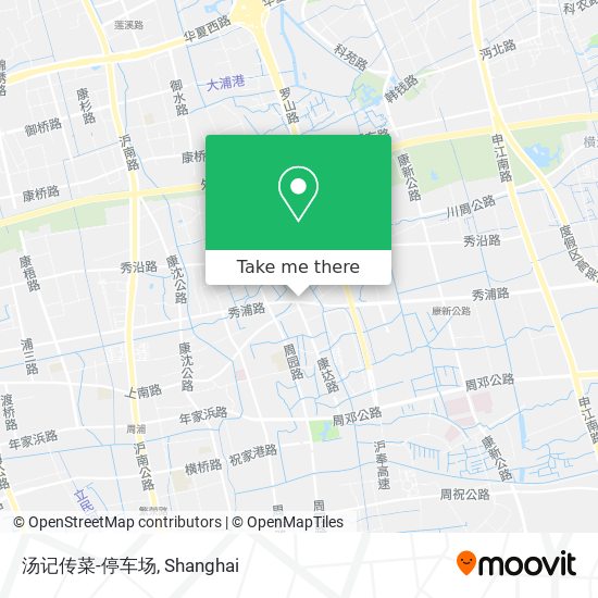 汤记传菜-停车场 map