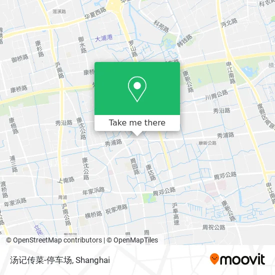 汤记传菜-停车场 map