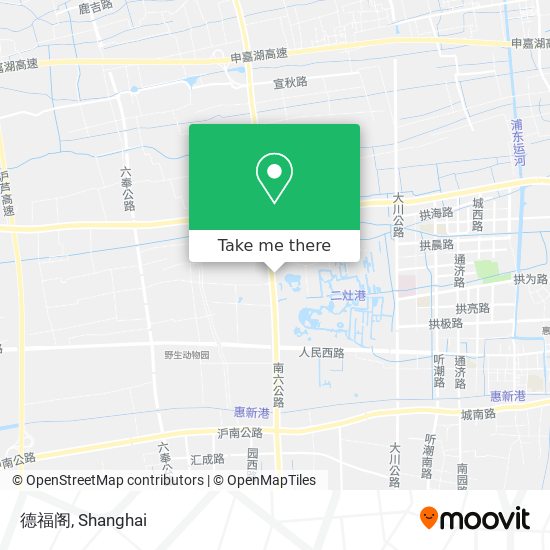 德福阁 map