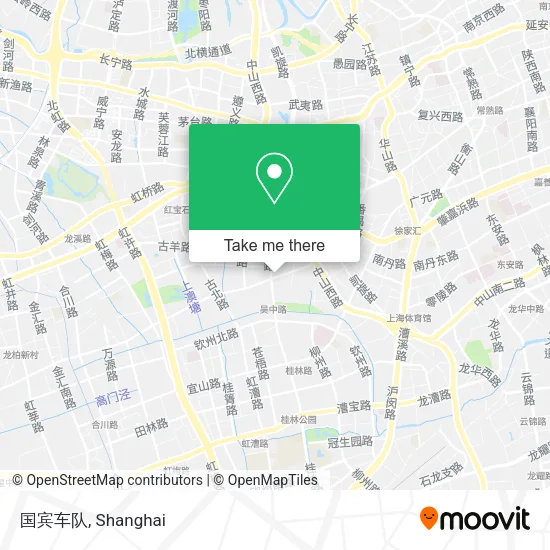 国宾车队 map