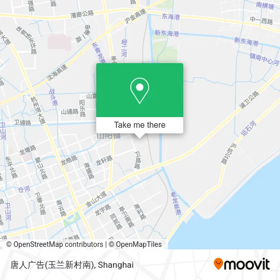 唐人广告(玉兰新村南) map