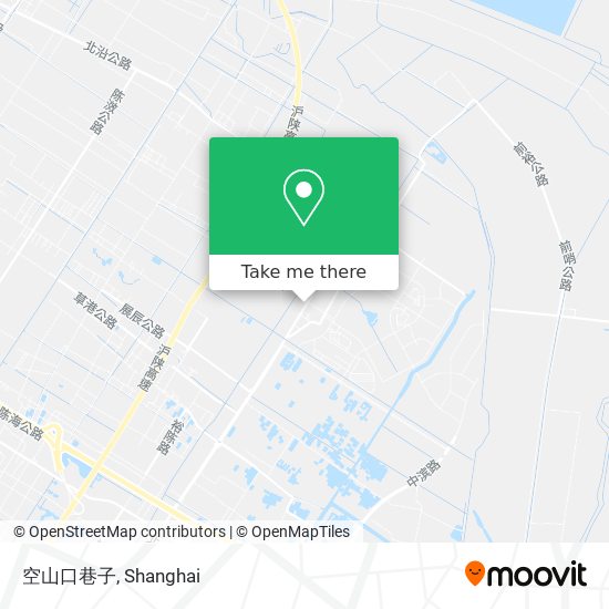 空山口巷子 map