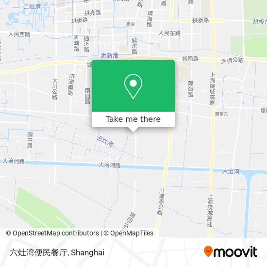 六灶湾便民餐厅 map