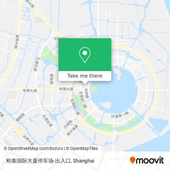 刚泰国际大厦停车场-出入口 map