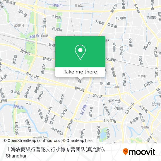 上海农商银行普陀支行小微专营团队(真光路) map