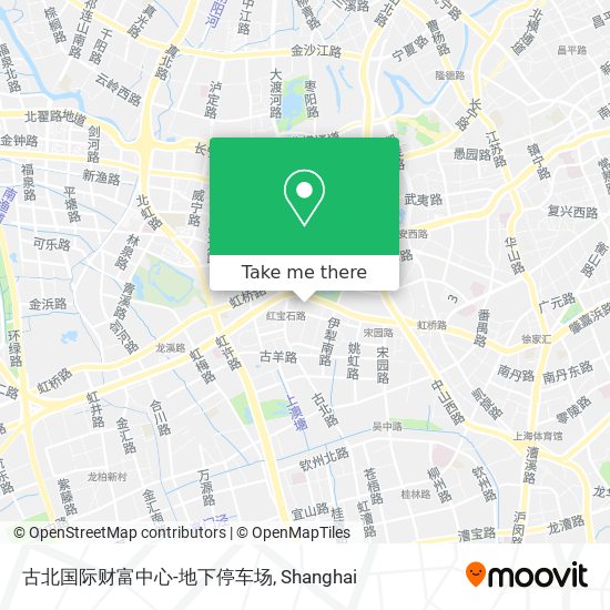 古北国际财富中心-地下停车场 map