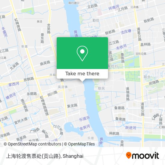 上海轮渡售票处(贡山路) map