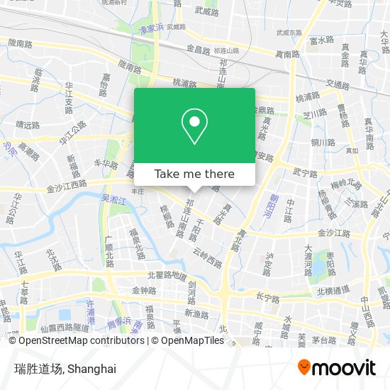 瑞胜道场 map
