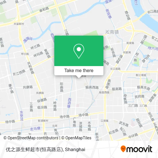 优之源生鲜超市(恒高路店) map