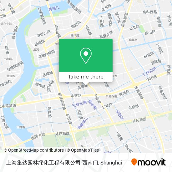 上海集达园林绿化工程有限公司-西南门 map