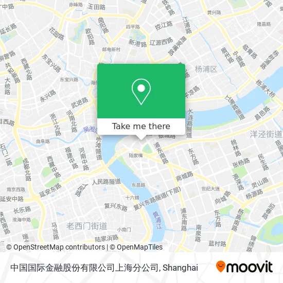 中国国际金融股份有限公司上海分公司 map